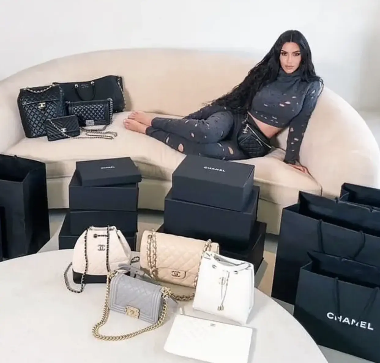 Celebrity Chanel giveaway