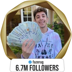 FaZe Rug — 6.7M followers