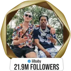 Lil Baby — 21.9M followers