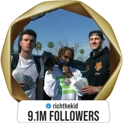 Rich the Kid — 9.1M followers