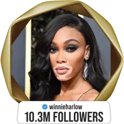 Winnie Harlow — 10.3M followers